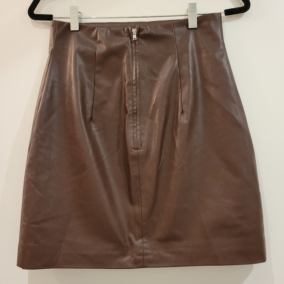 EUC Leather Pencil Skirt - Picture 2 of 3